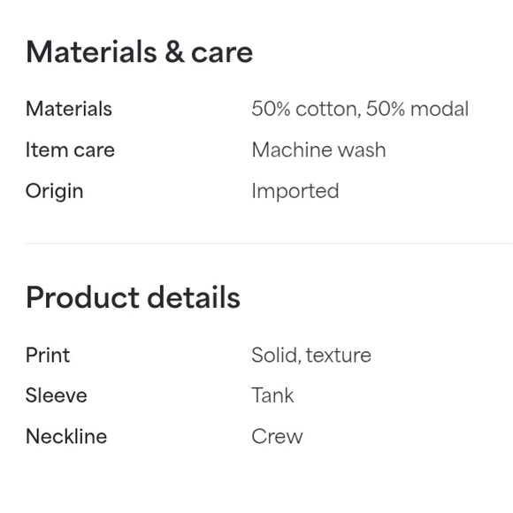 Michael Stars Kira Textured Cream Stretchy Tank Top - Picture 2 of 6